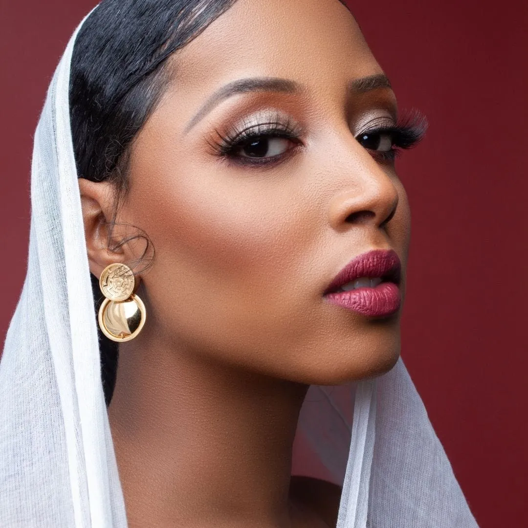 [Pre-Order] Sefed Earring - 14K Gold Plated | 7-IN-1 Jewelry