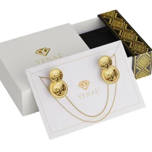 [Pre-Order] Sefed Earring - 14K Gold Plated | 7-IN-1 Jewelry