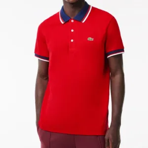 Premium Regular Fit Stretch Mini Pique Polo Shirt