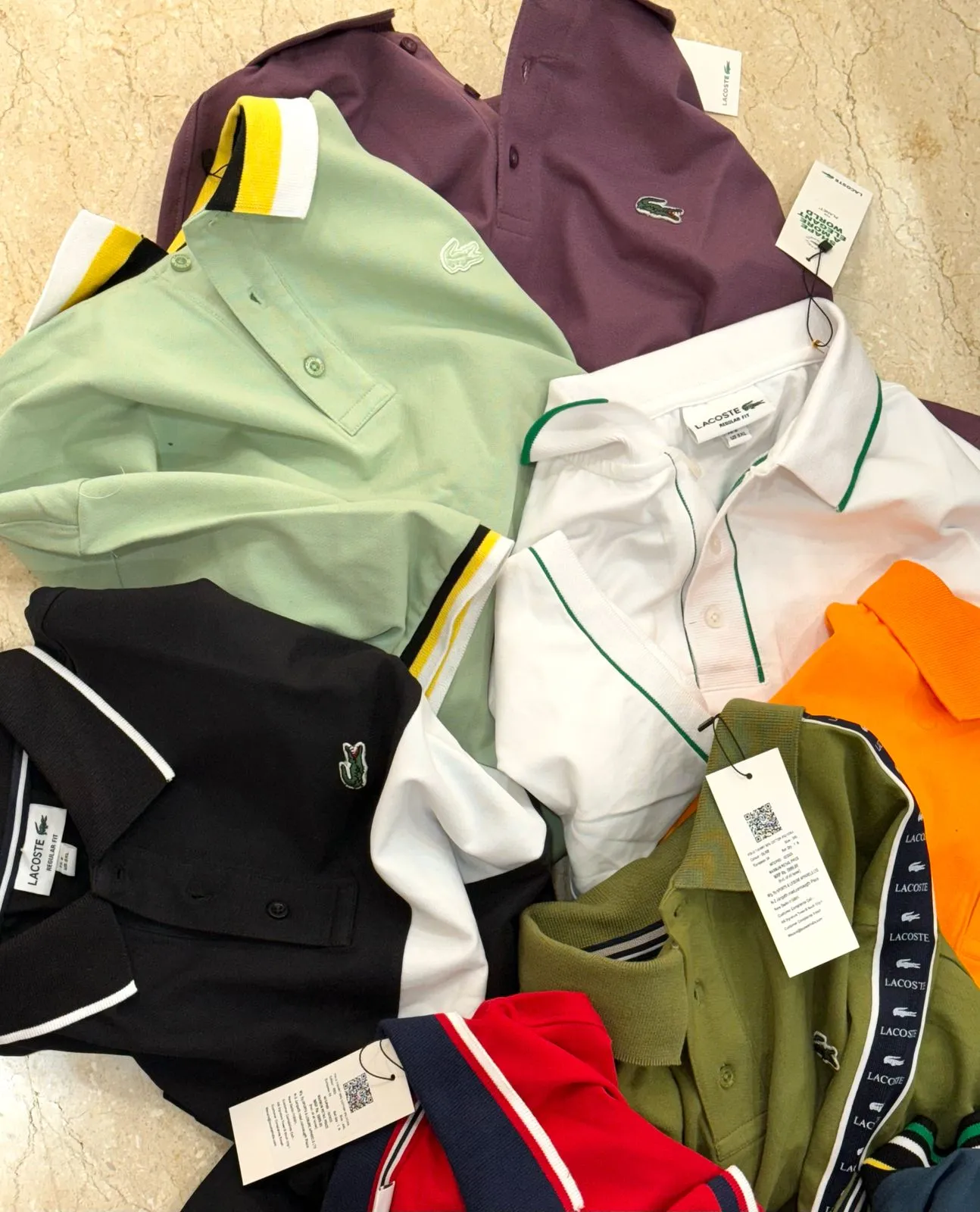Premium Regular Fit Stretch Mini Pique Polo Shirt