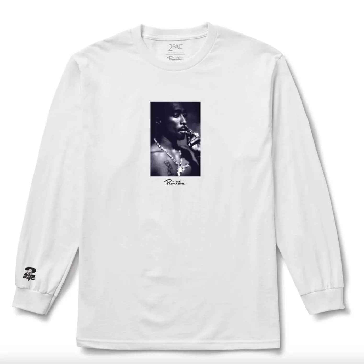 Primitive Platinum Longsleeve T-shirt White
