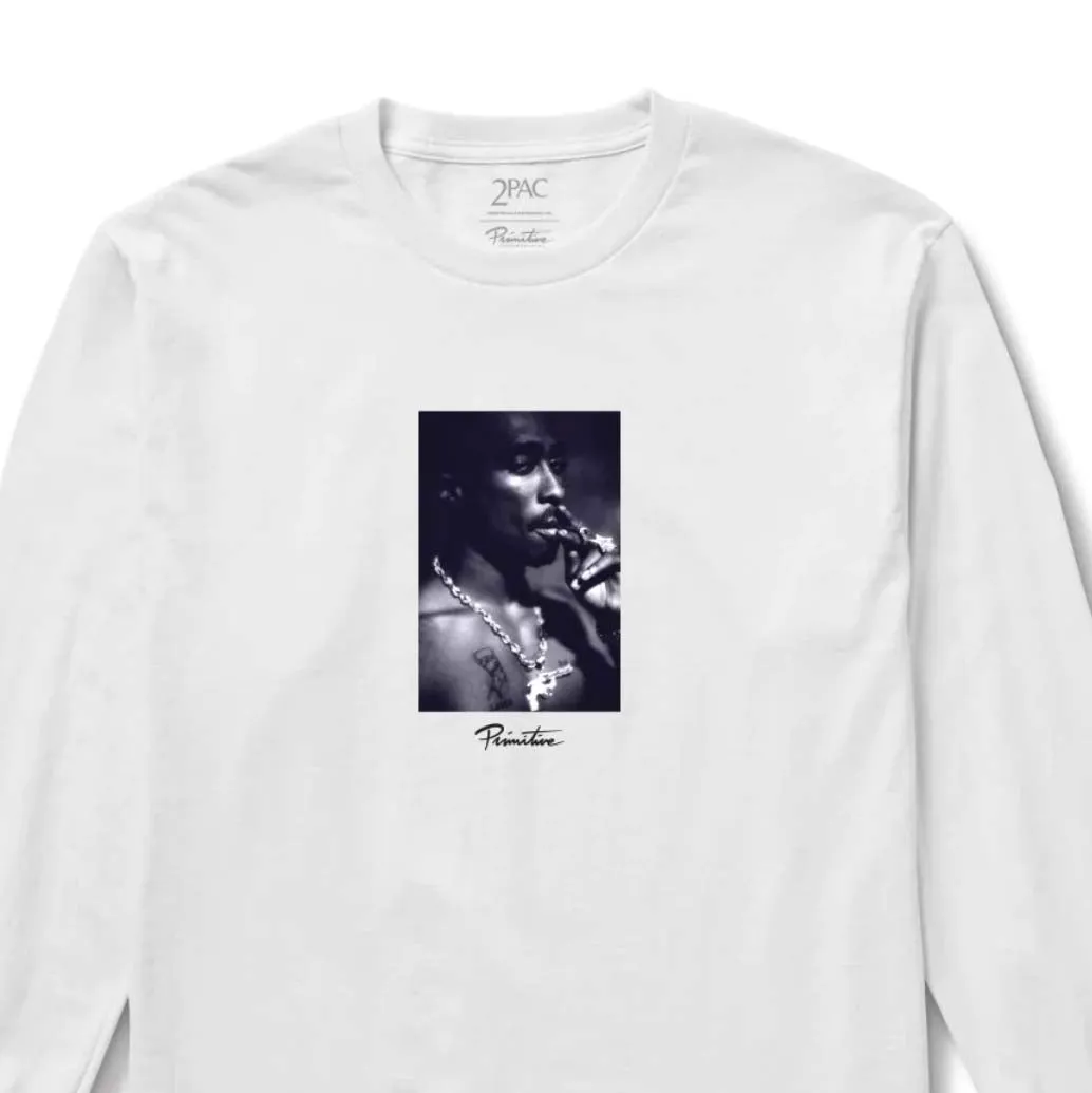 Primitive Platinum Longsleeve T-shirt White