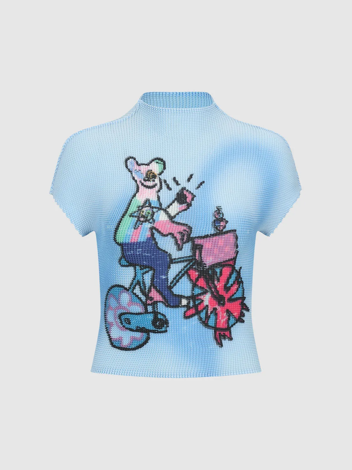 Printed Skinny T-Shirts