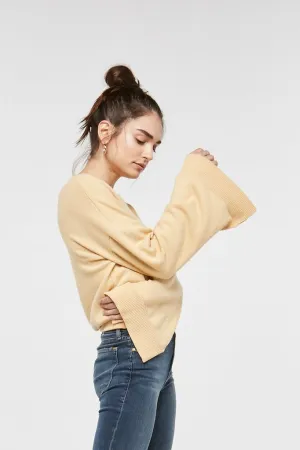 Project Social T Louis Split Sleeve | H Mustard