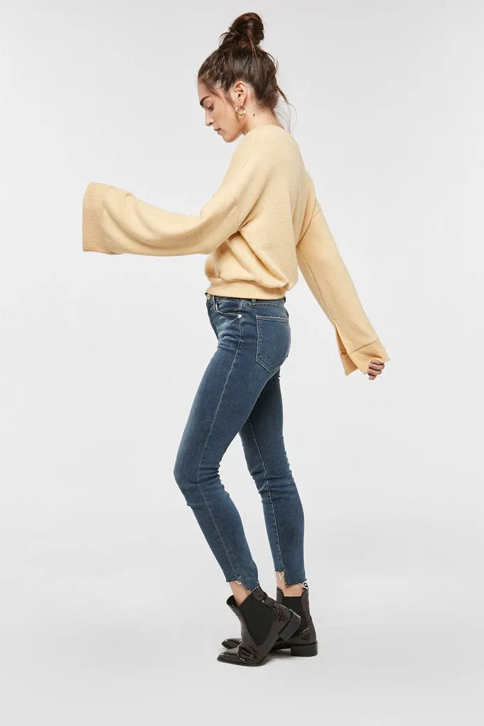 Project Social T Louis Split Sleeve | H Mustard