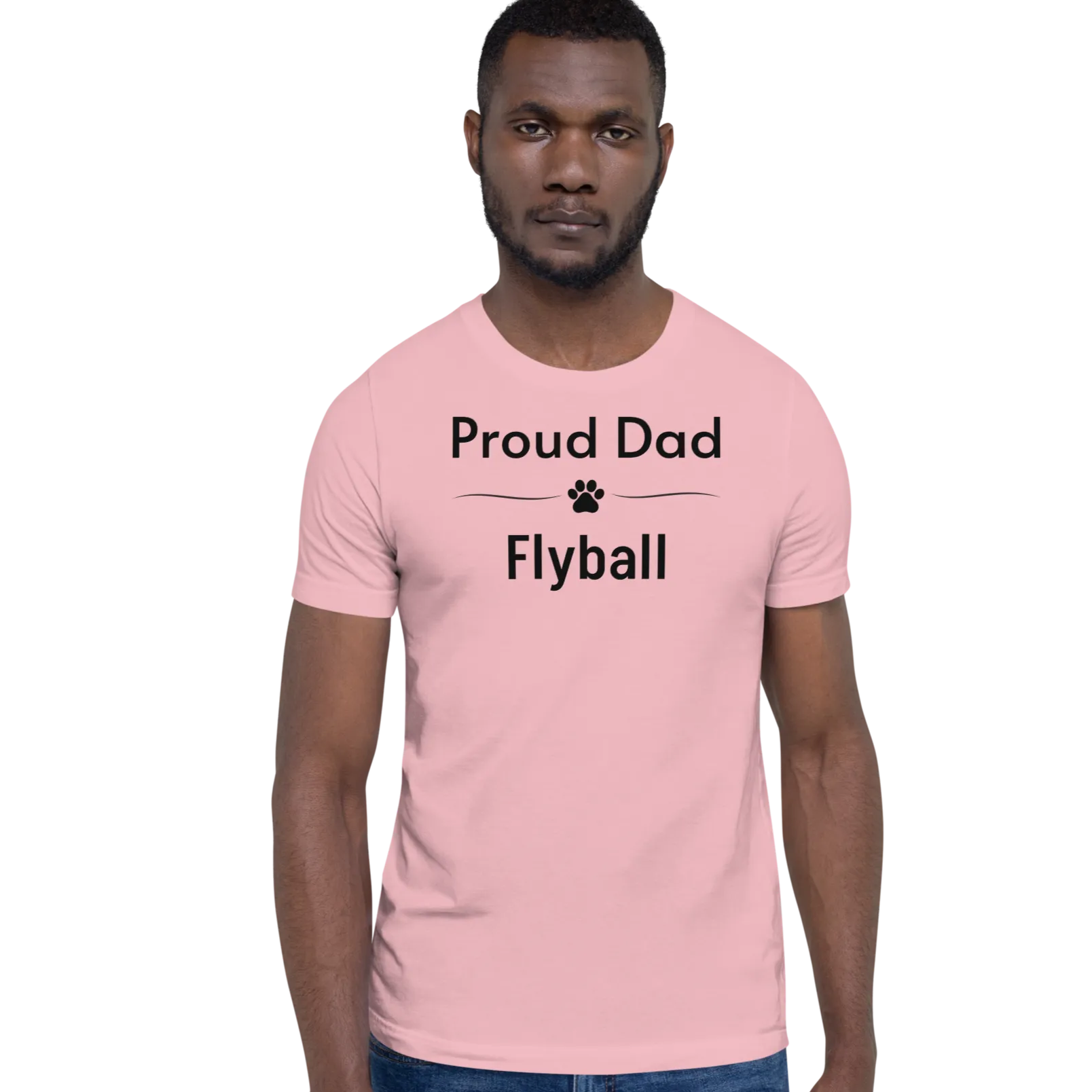 Proud Flyball Dad T-Shirts - Light