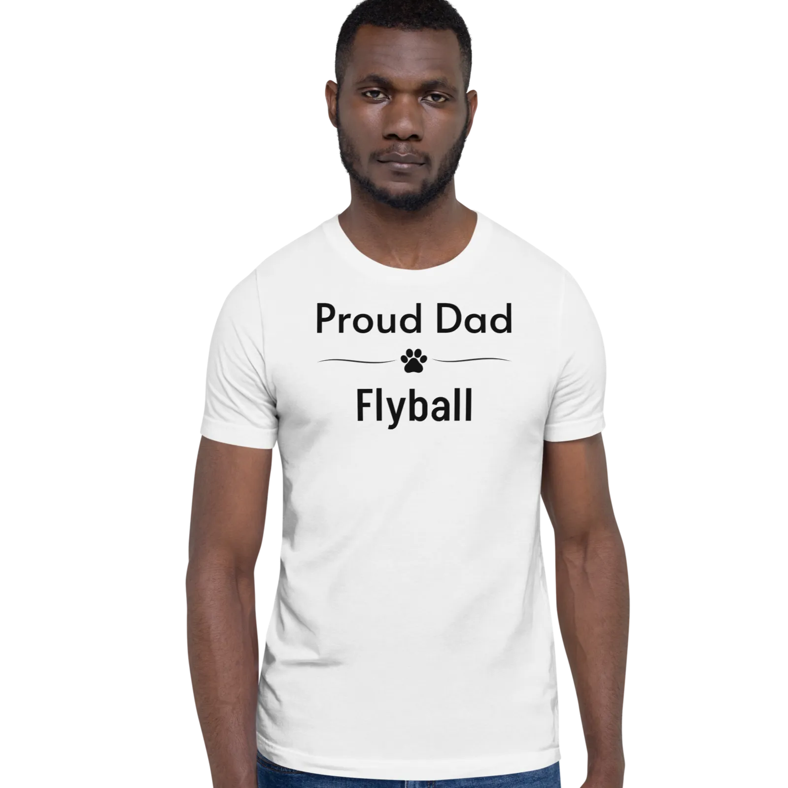 Proud Flyball Dad T-Shirts - Light