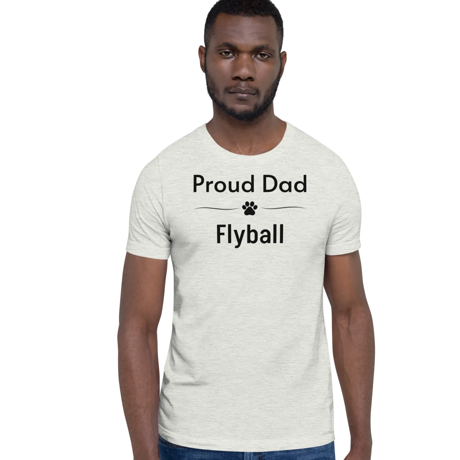 Proud Flyball Dad T-Shirts - Light