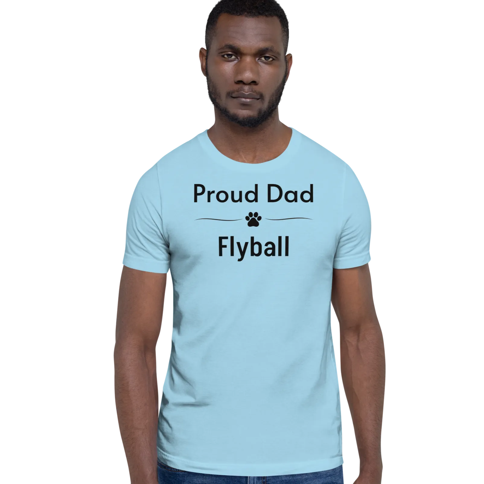 Proud Flyball Dad T-Shirts - Light