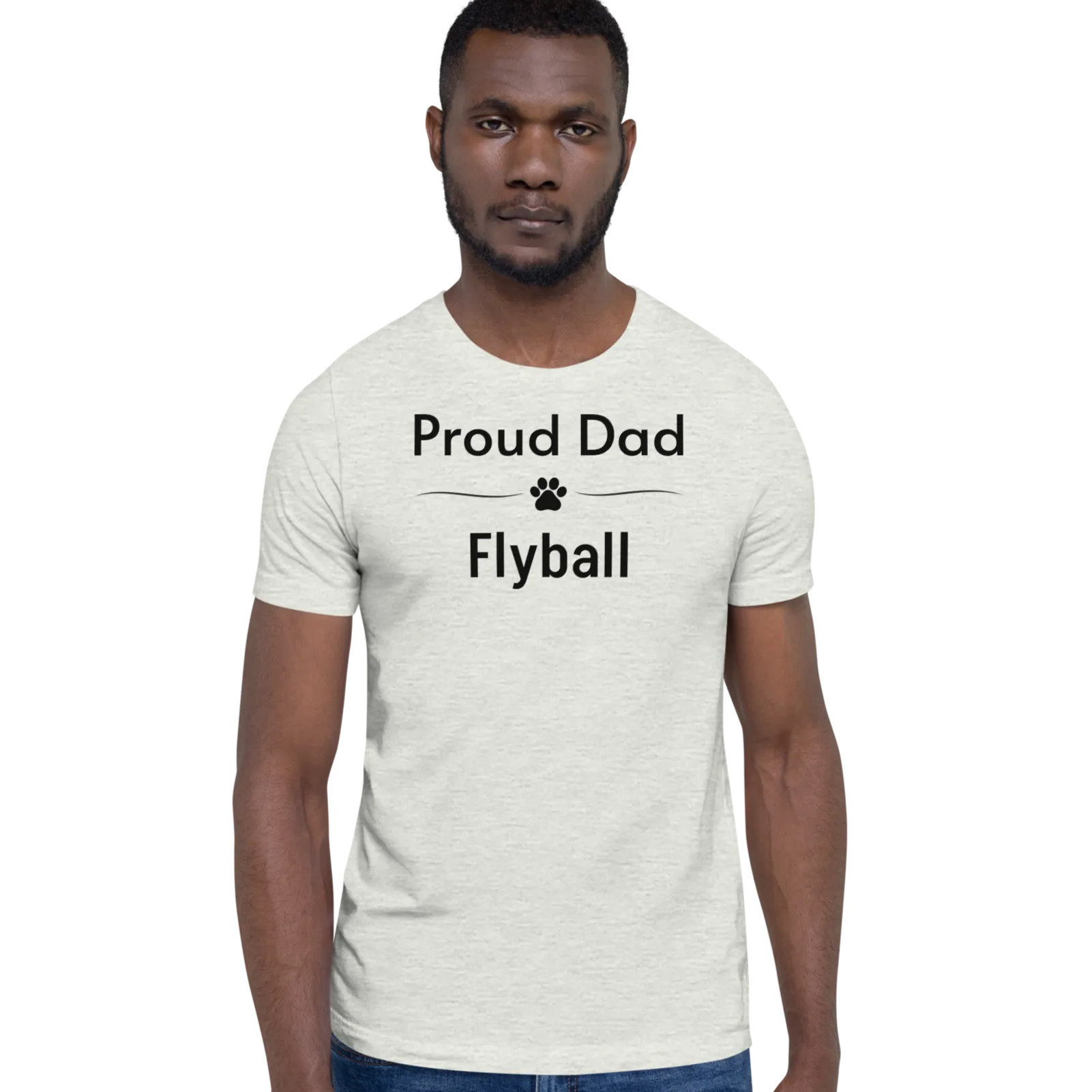 Proud Flyball Dad T-Shirts - Light