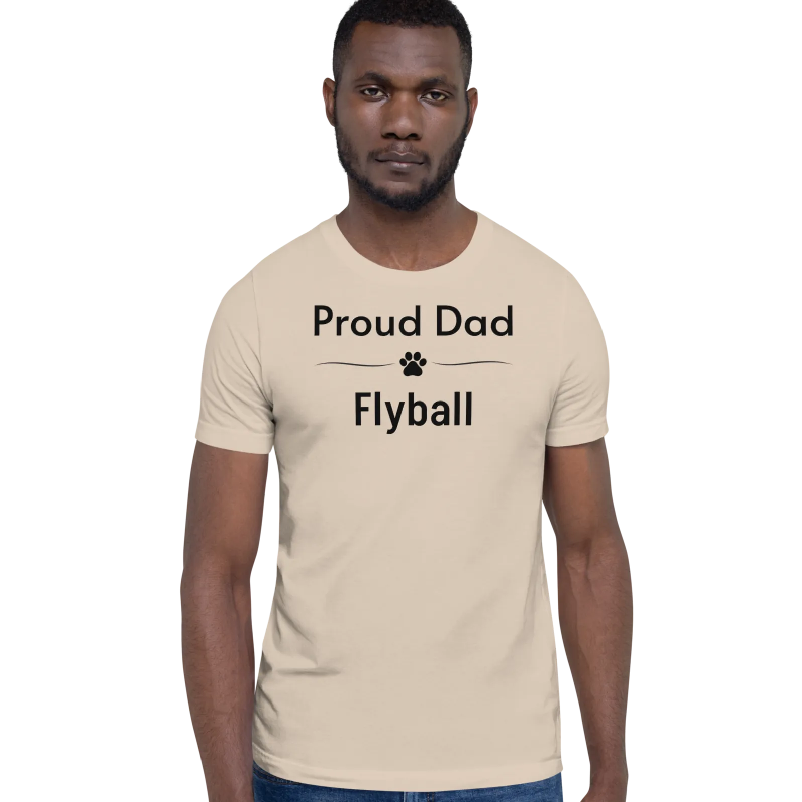 Proud Flyball Dad T-Shirts - Light