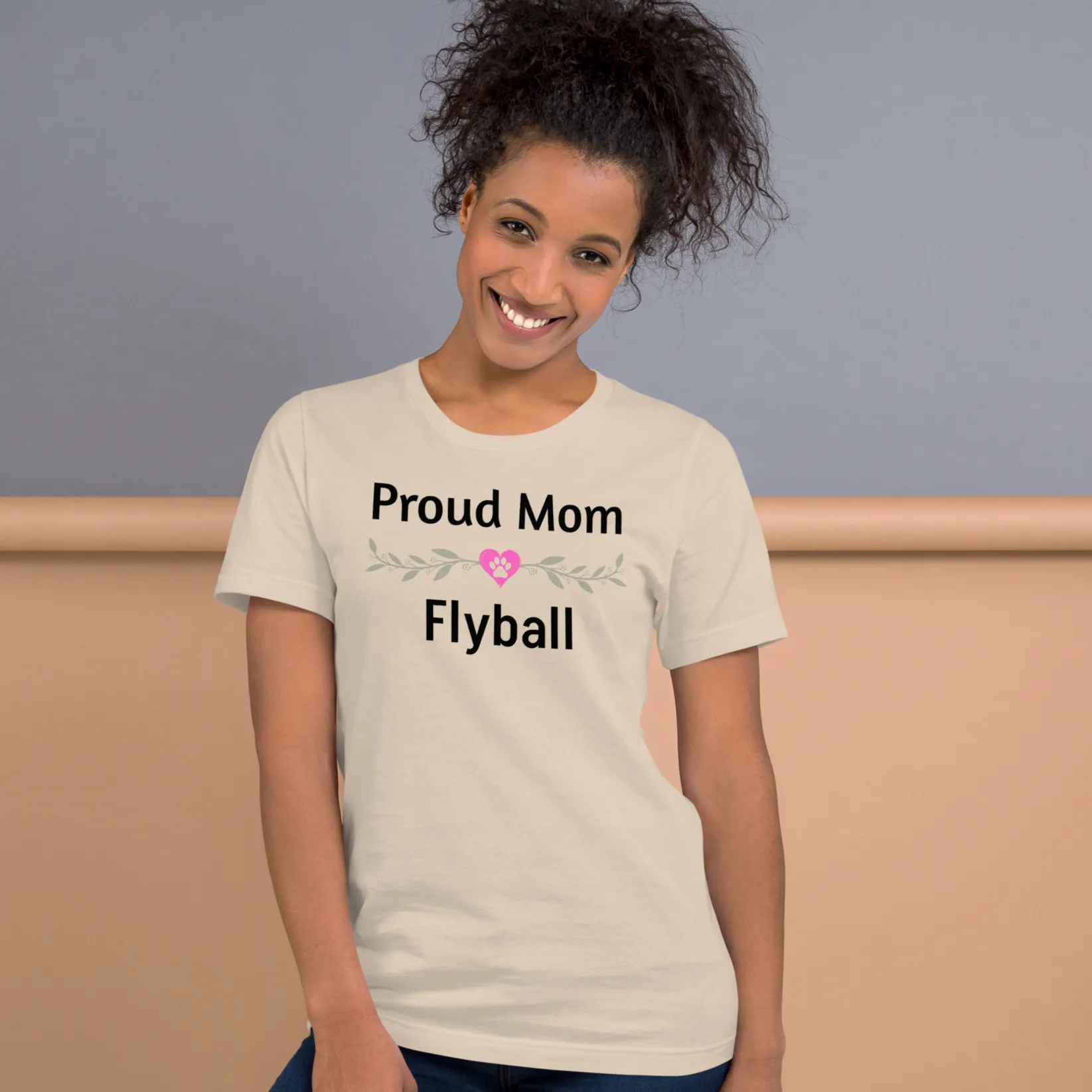 Proud Flyball Mom T-Shirts - Light