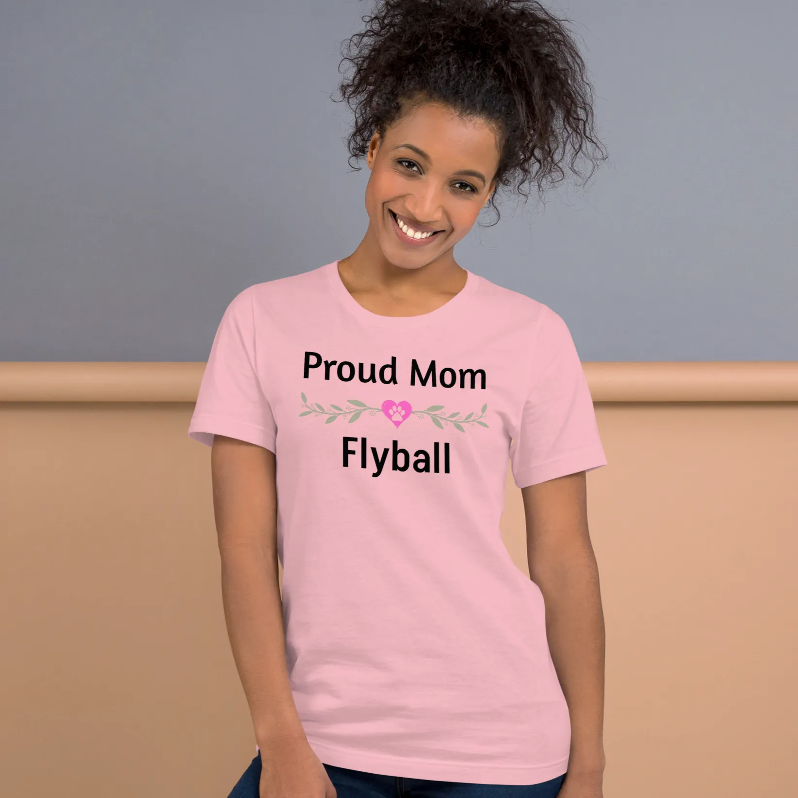 Proud Flyball Mom T-Shirts - Light