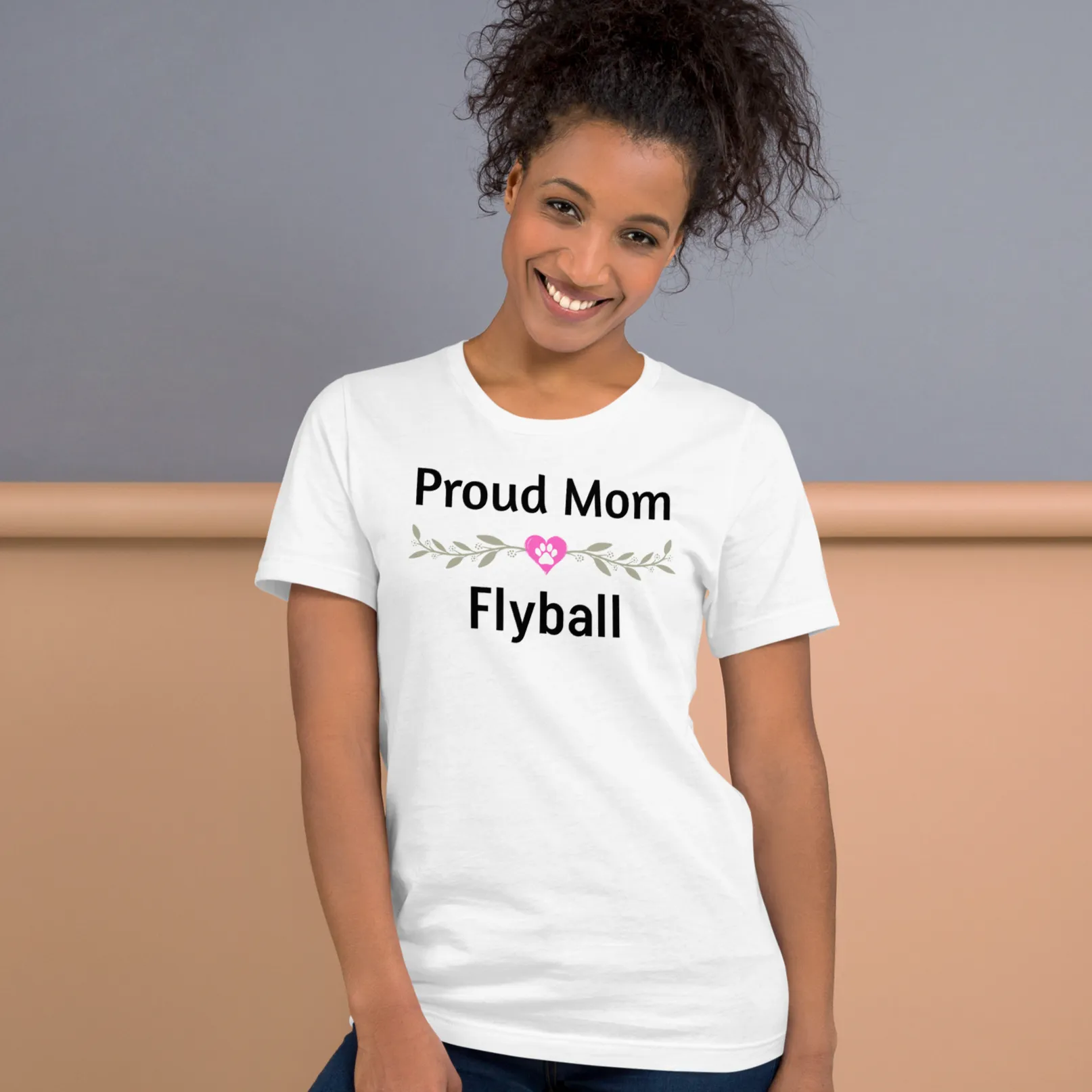 Proud Flyball Mom T-Shirts - Light