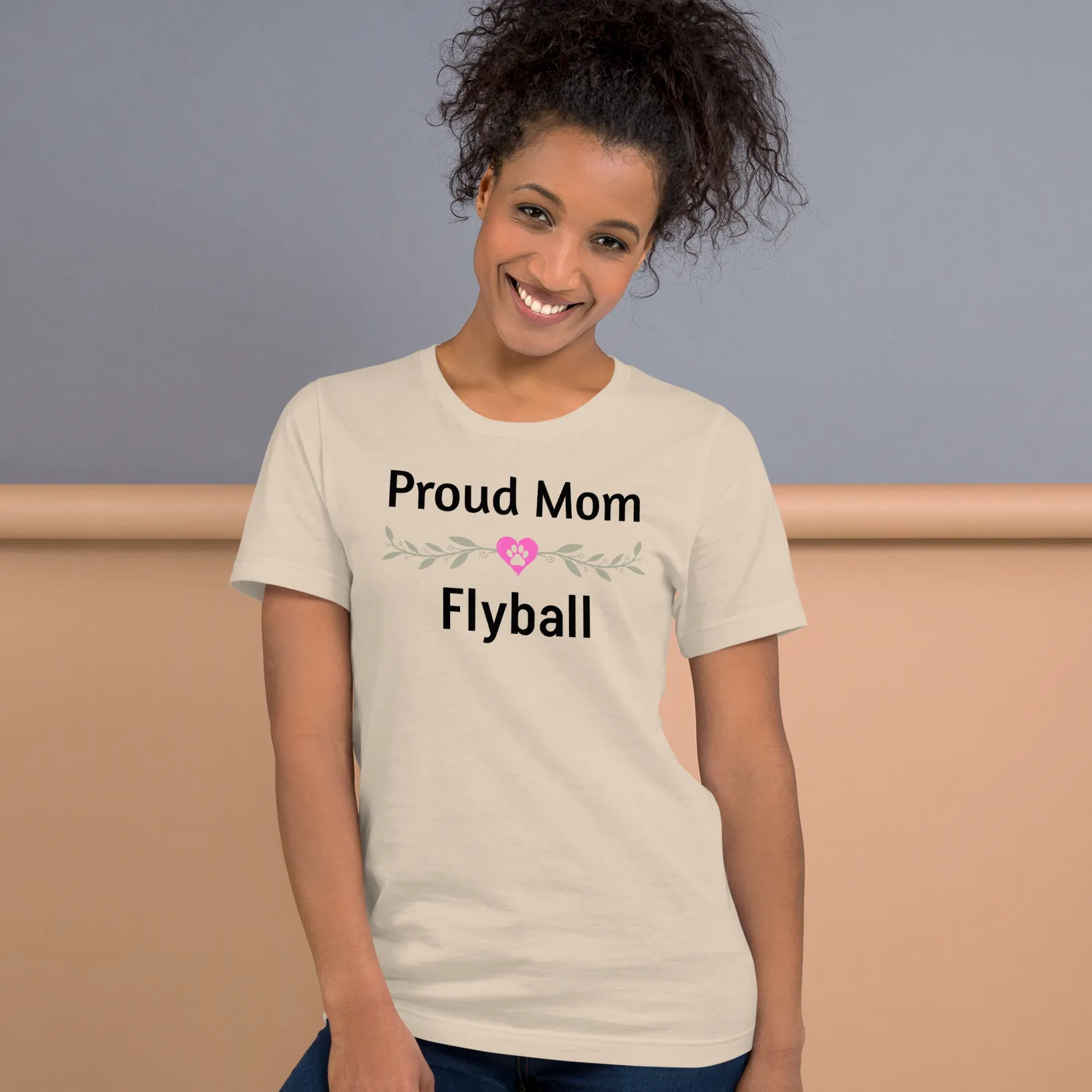 Proud Flyball Mom T-Shirts - Light