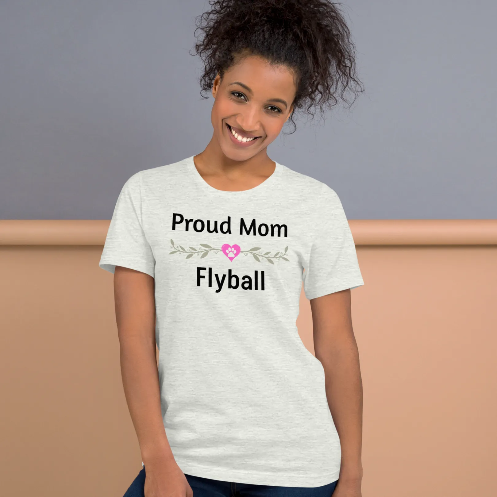 Proud Flyball Mom T-Shirts - Light