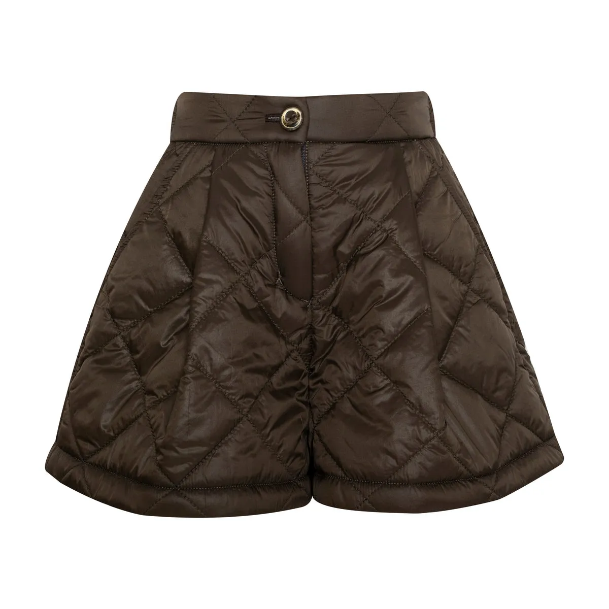 Puffer Shorts Lane, Brown