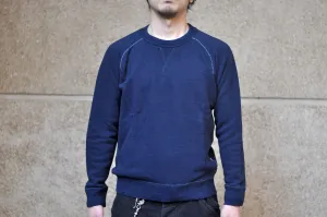 Pure Blue Japan Indigo Dyed "Classic" Raglan Sweatshirt