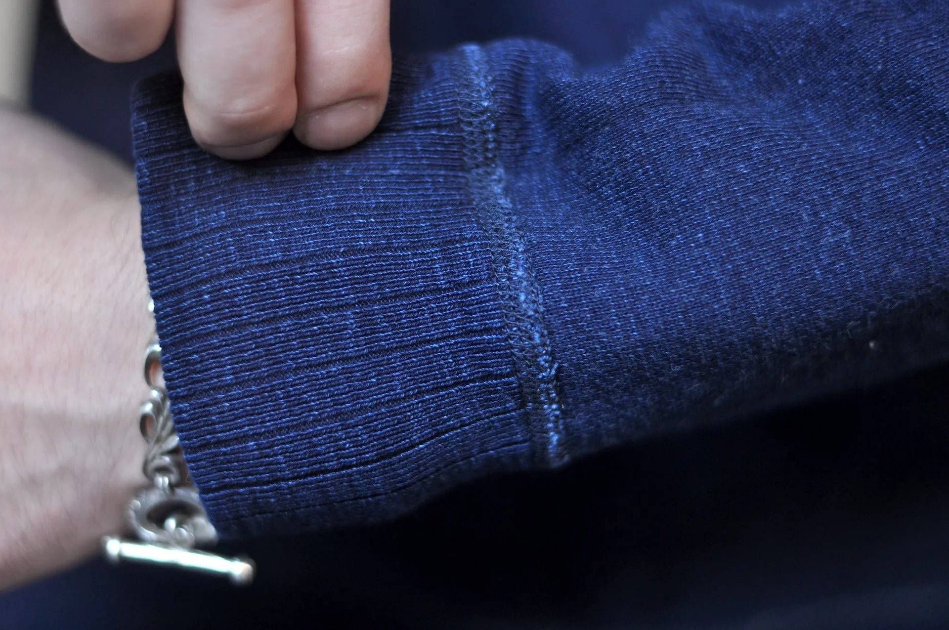 Pure Blue Japan Indigo Dyed "Classic" Raglan Sweatshirt