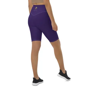 Purple Chaitanya Abara Biker Shorts