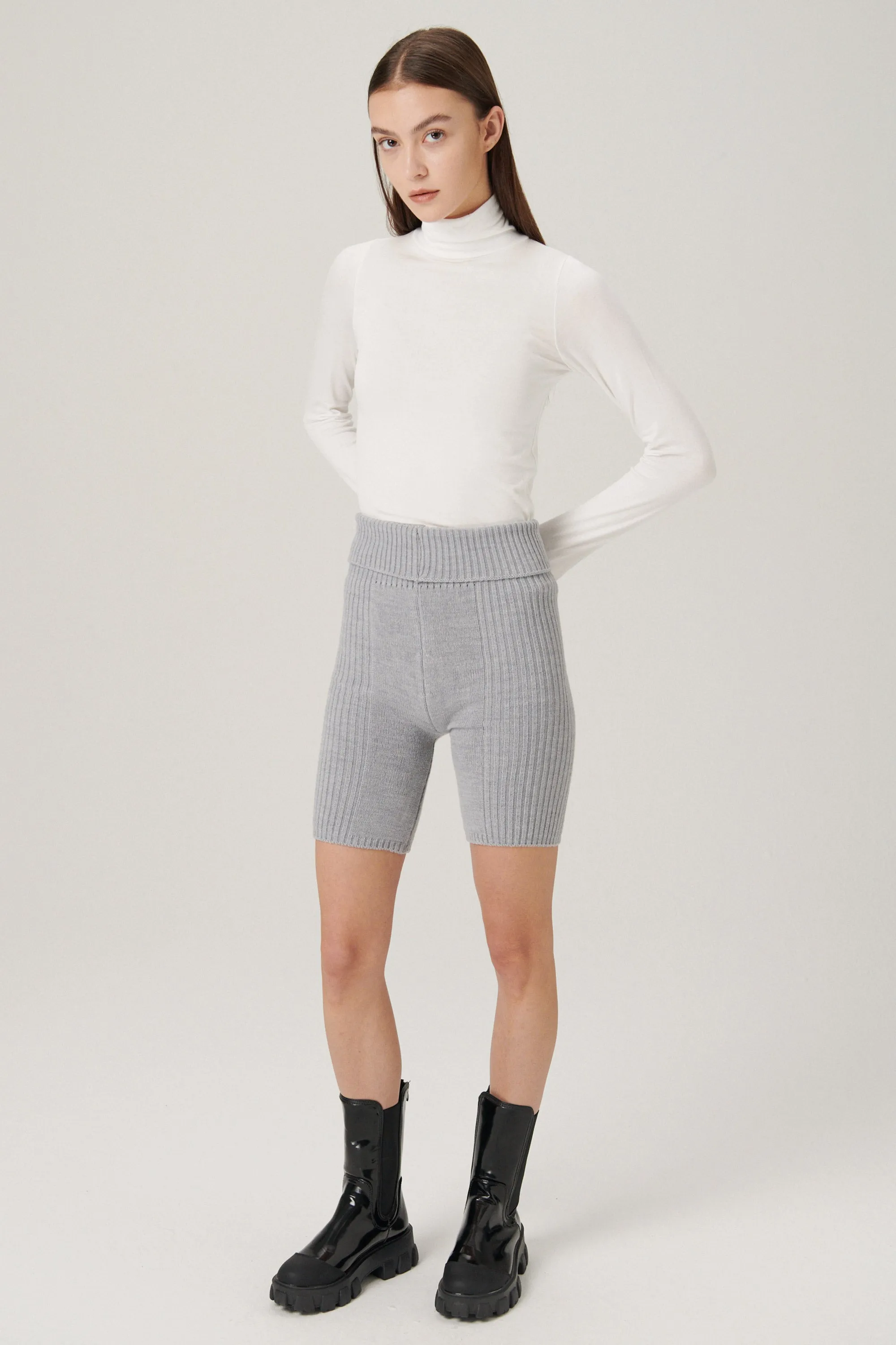 Quinn Sweater Biker Shorts