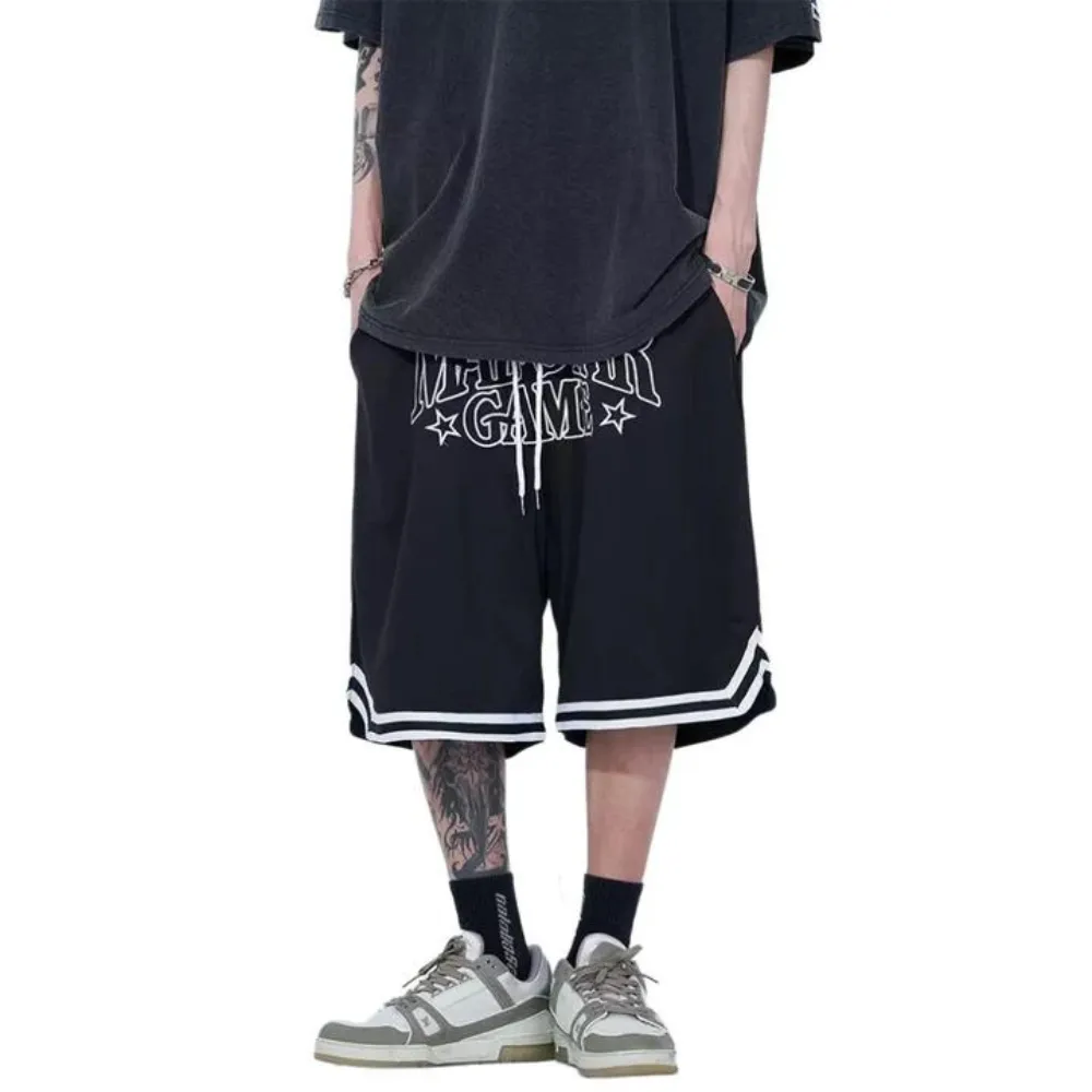"American Trendy Letter Couple" Shorts
