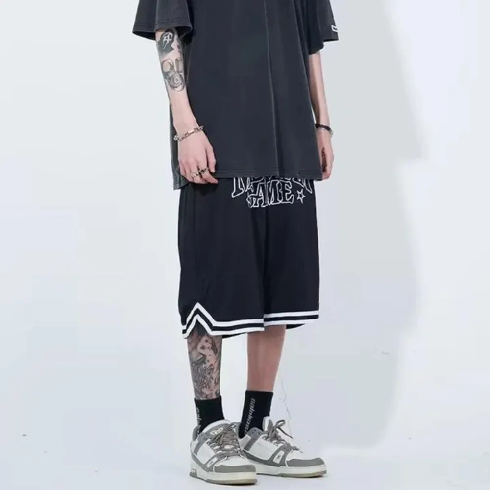 "American Trendy Letter Couple" Shorts