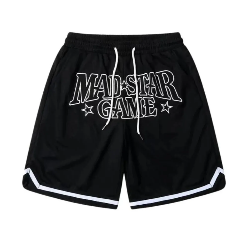 "American Trendy Letter Couple" Shorts