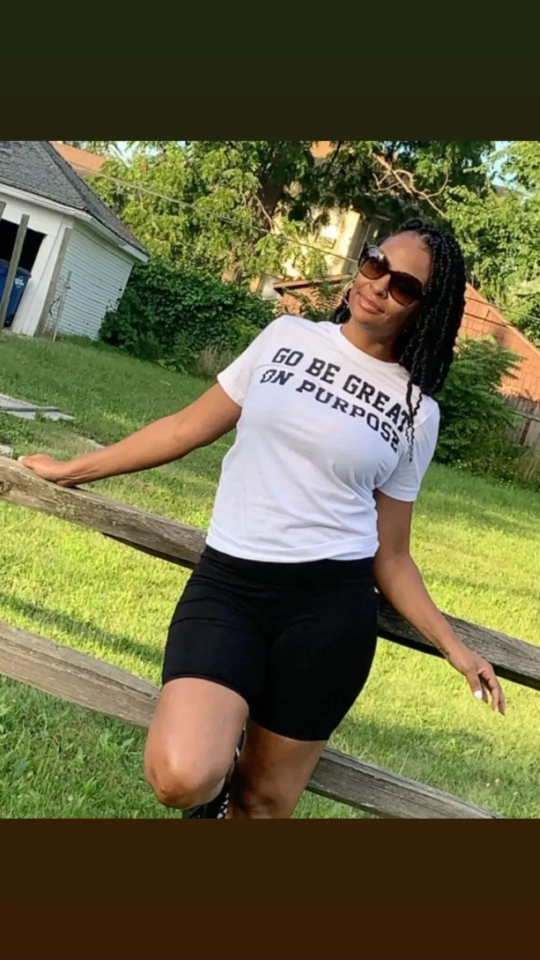 "Go Be Great On Purpose" Classic Men's Short Sleeve Tee