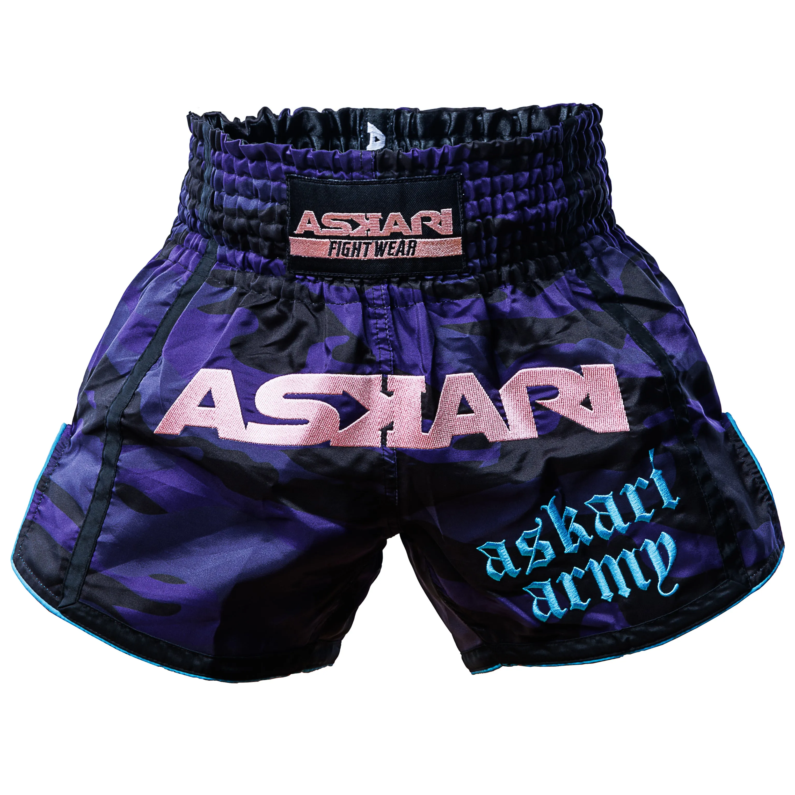 "PURPLE HAZE" ASKARI MUAY THAI SHORTS