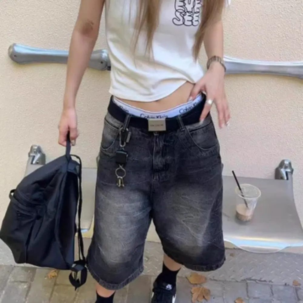 "Retro Wash Denim" Shorts