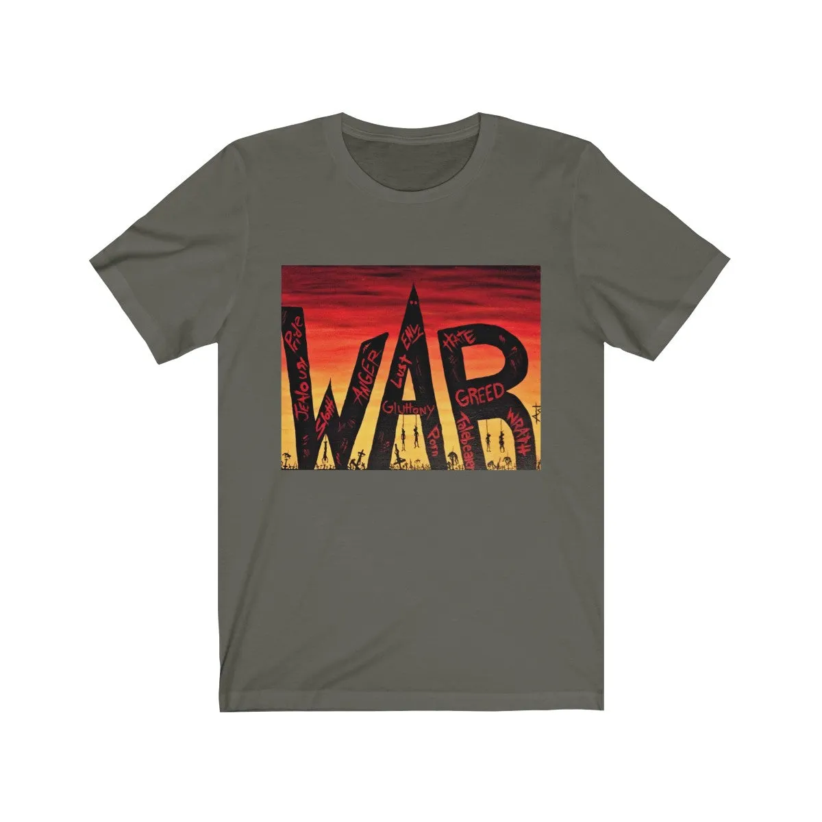 "War Against The Flesh" Unisex T-Shirt