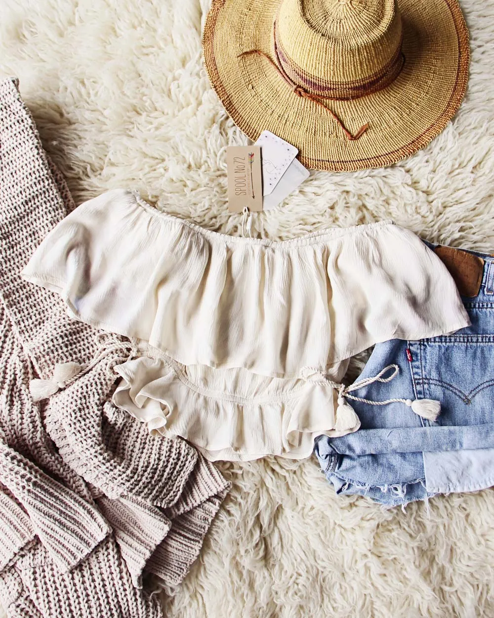 RahiCali Boho Tropics Top