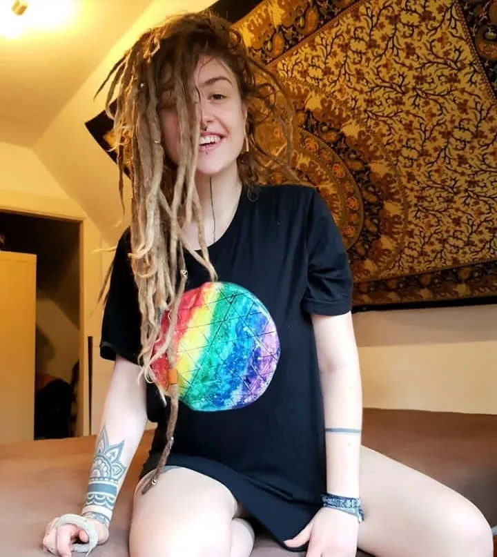 Rainbow Prism Unisex Tee