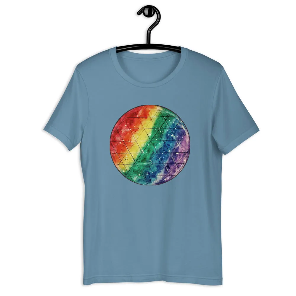 Rainbow Prism Unisex Tee