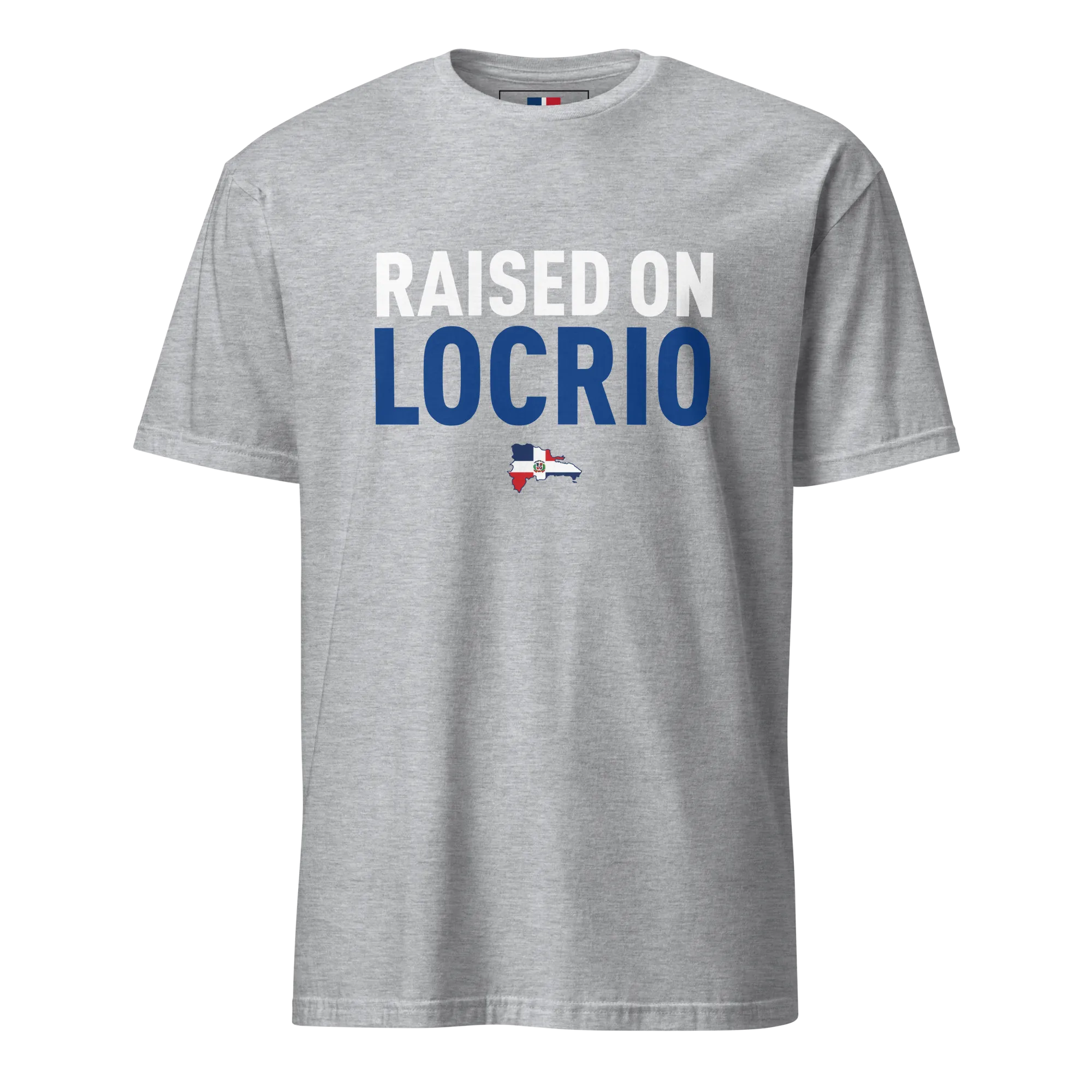 Raised on Locrio Unisex Dominican T-Shirt