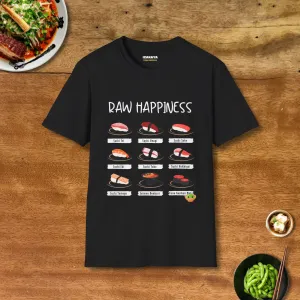 Raw Happiness Sushi T-Shirt