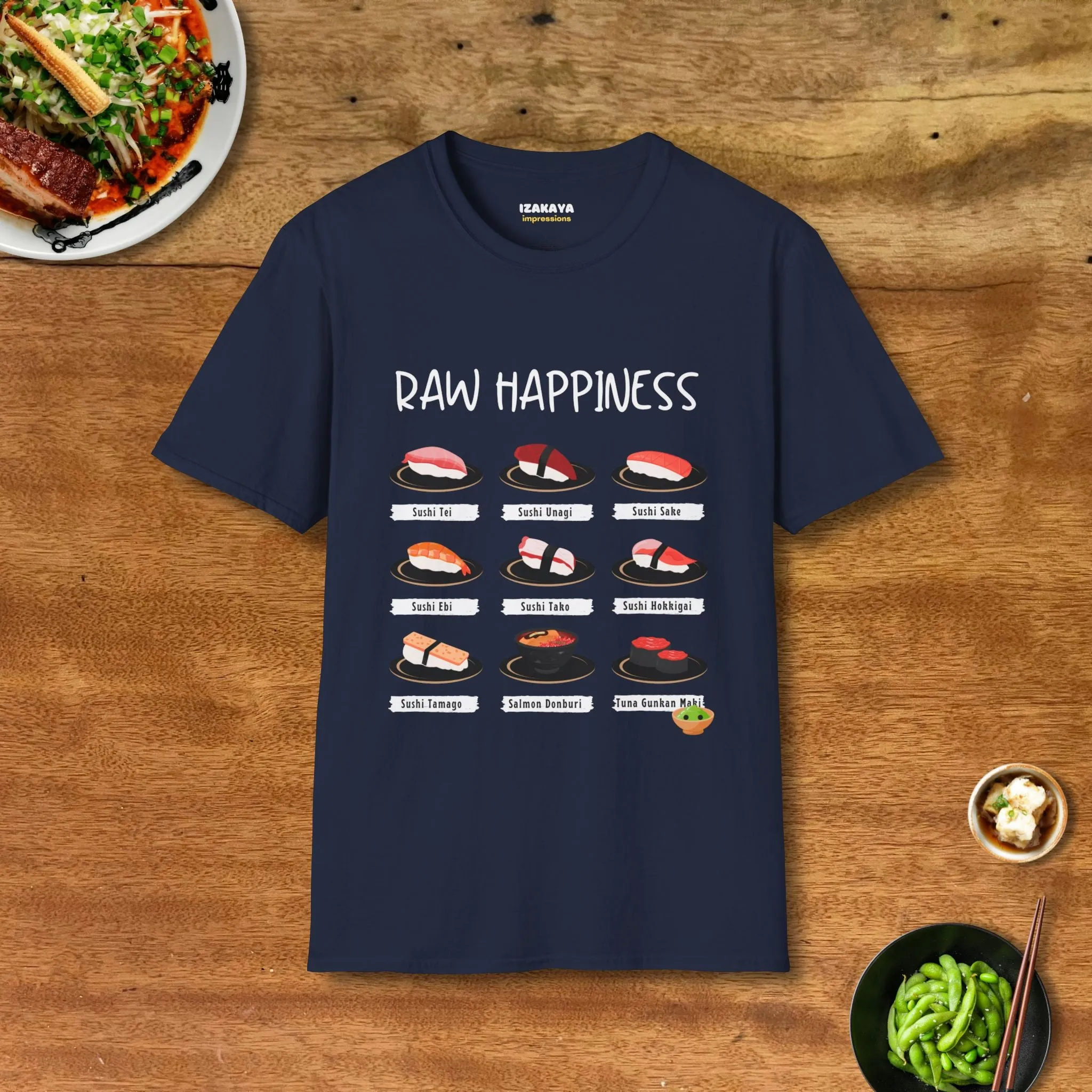 Raw Happiness Sushi T-Shirt