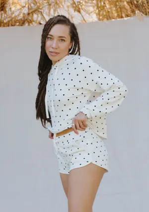Real Talk Polka Dot Jogging Short