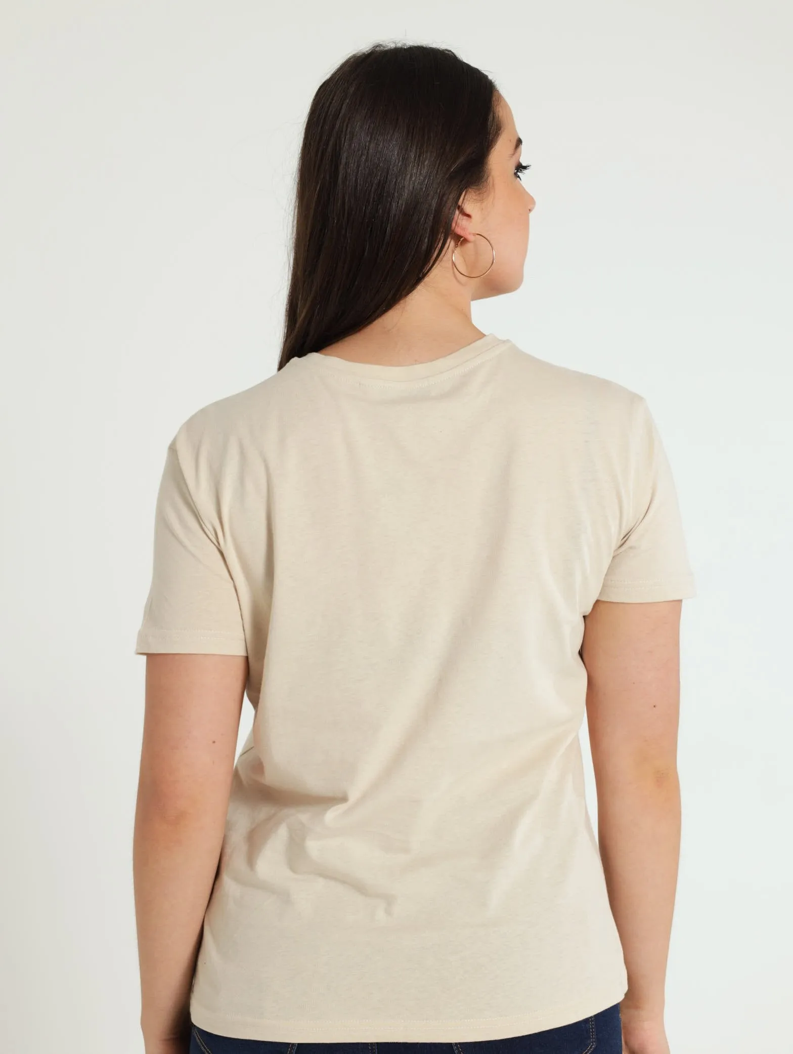 Regular Tee - Light Stone