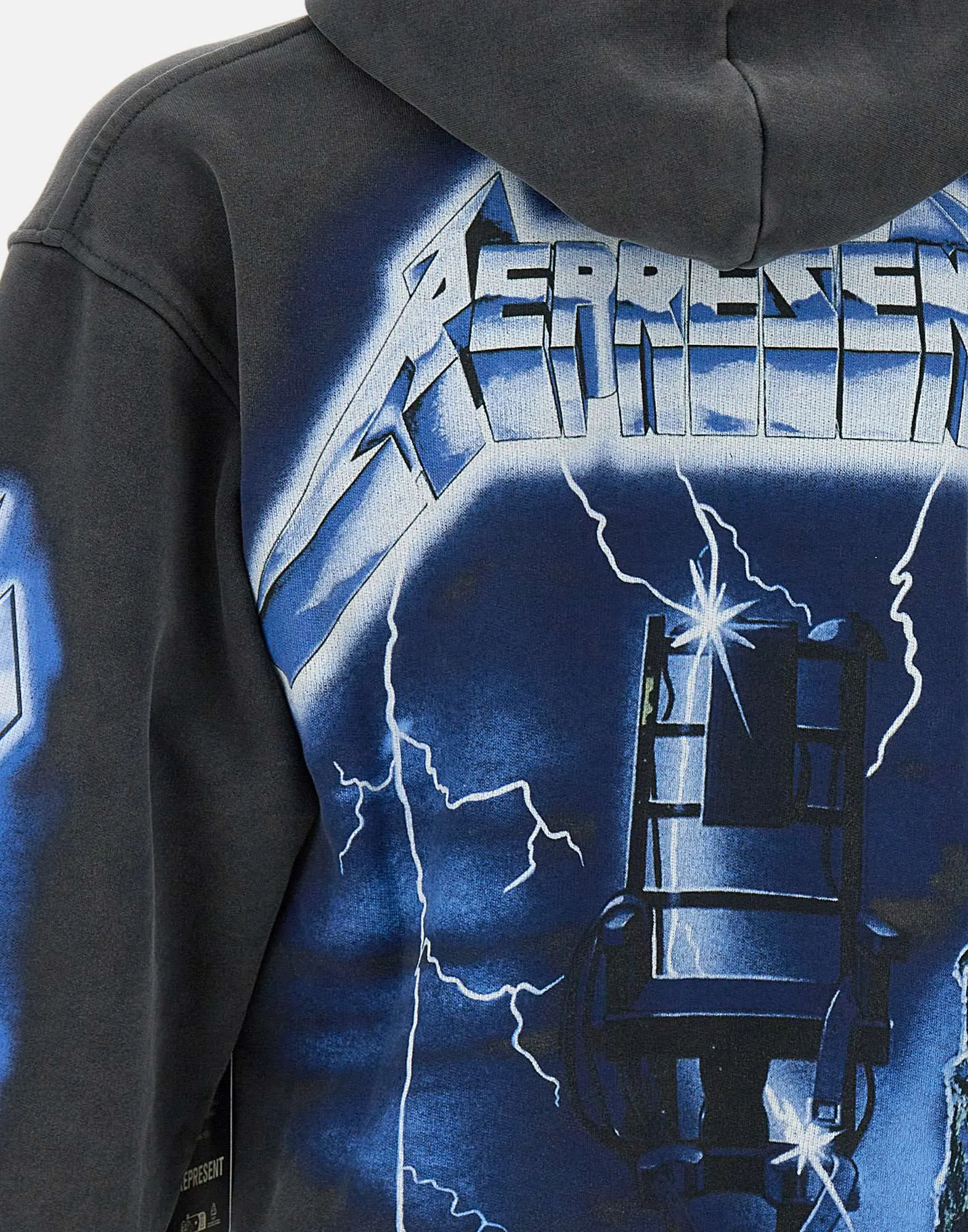 Representera vintage grå Metallica -tröja