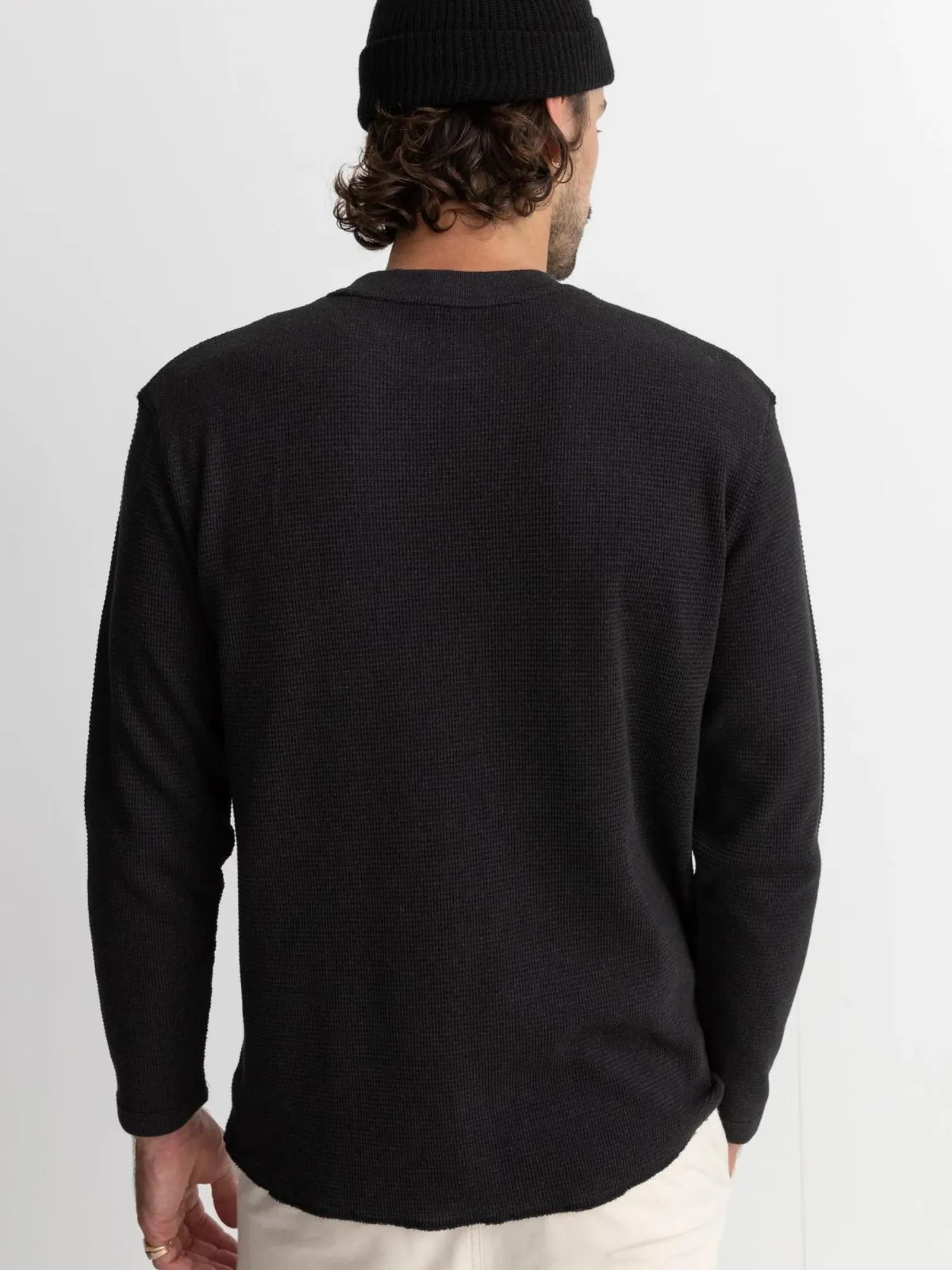Rhythm Classic Waffle Knit - Vintage Black