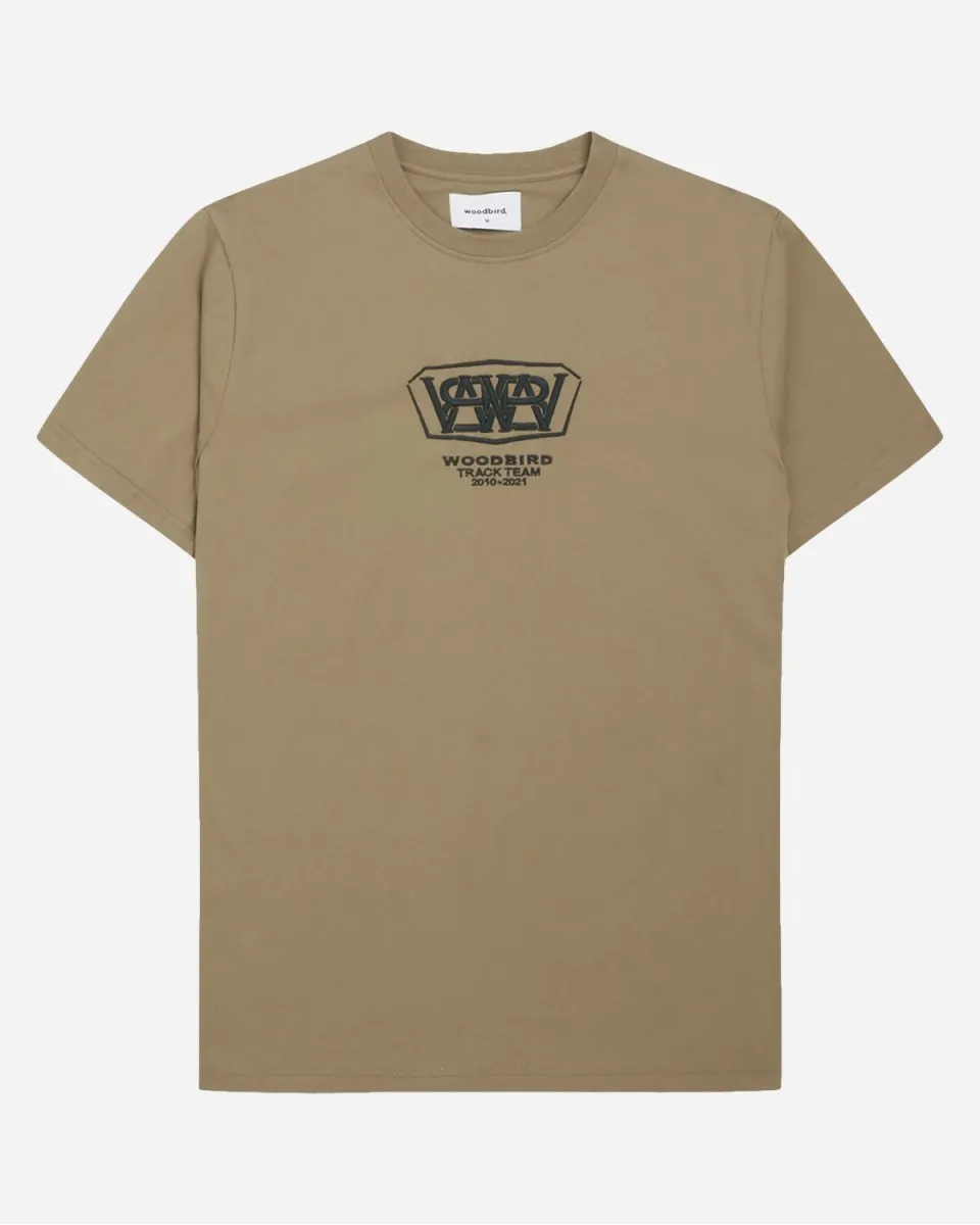 Rics Track Tee - Camel