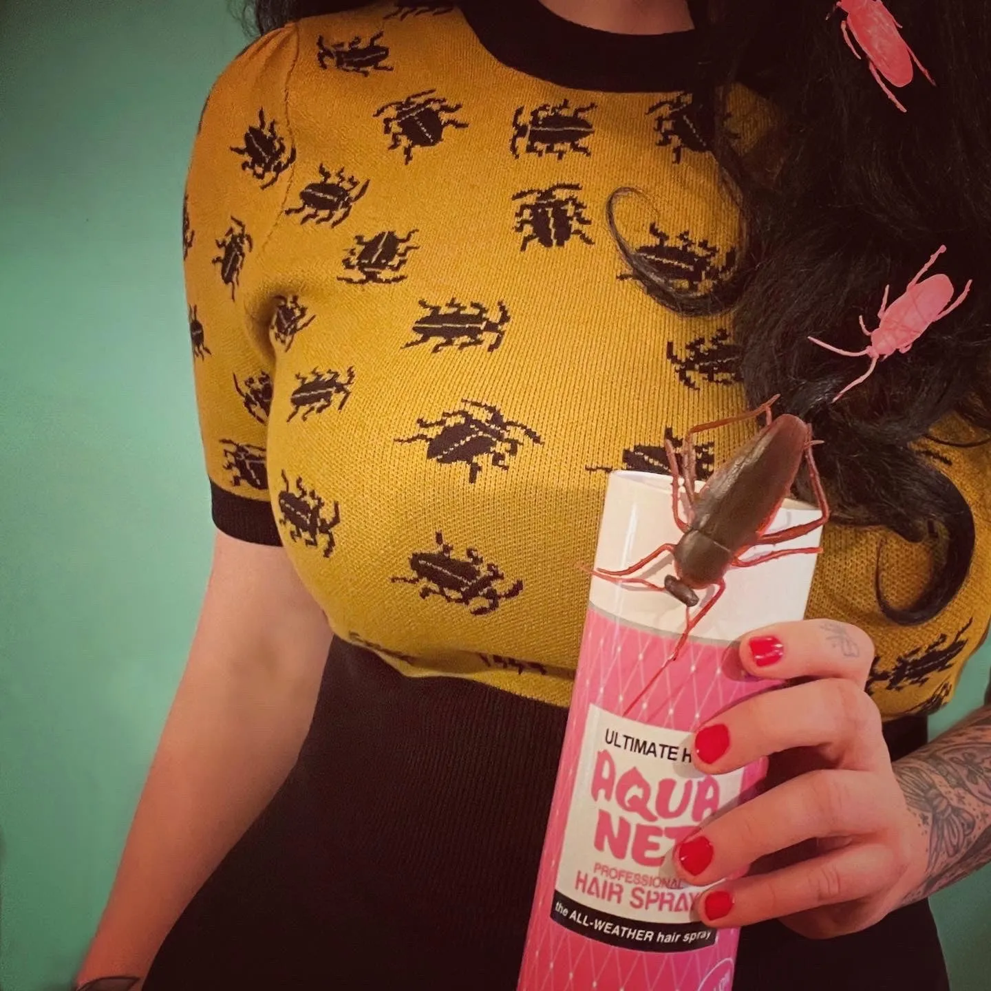 ROACH HALF SLEEVE SWEATER