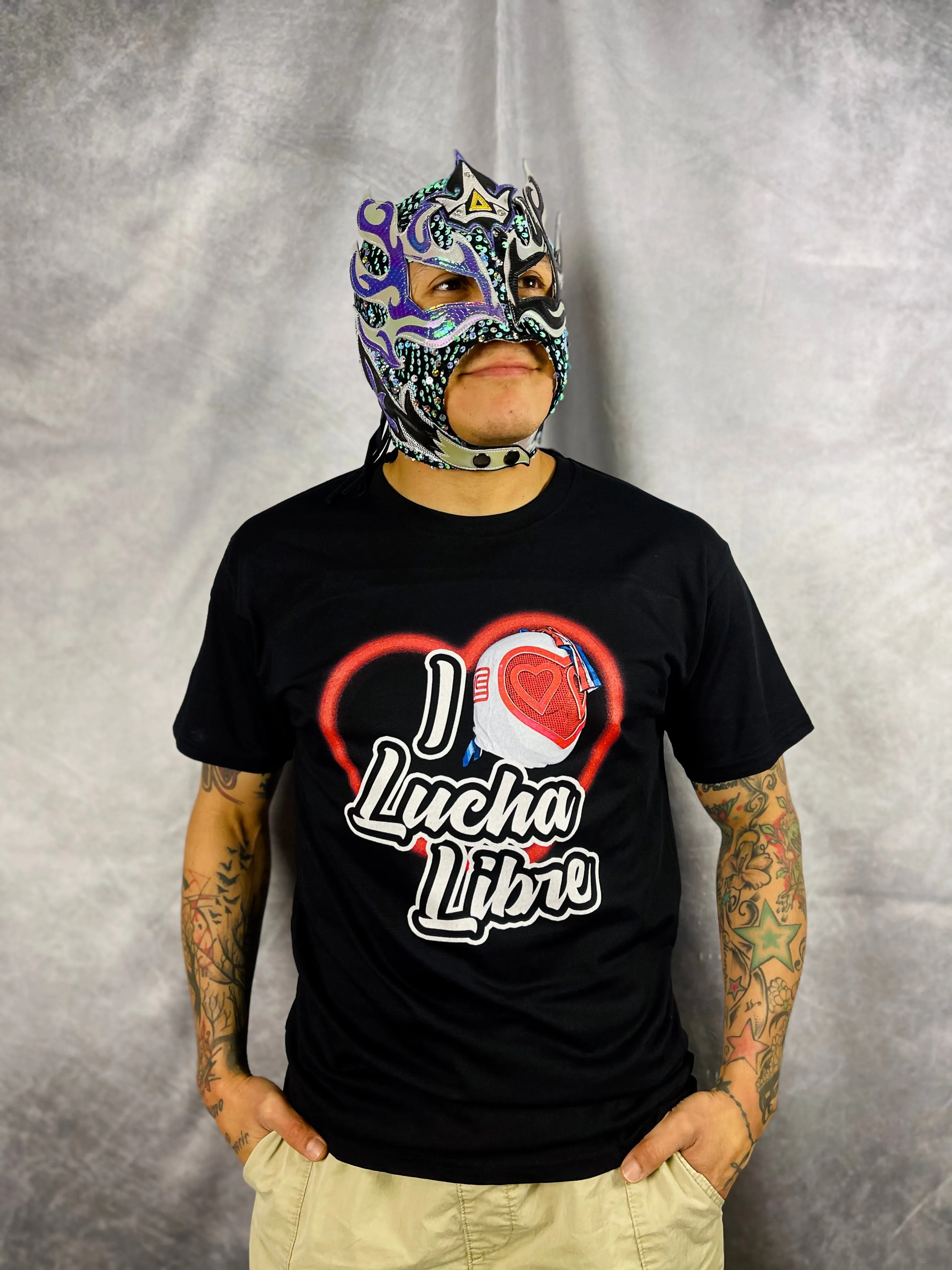 ROL "I Love Lucha Libre" t-shirt