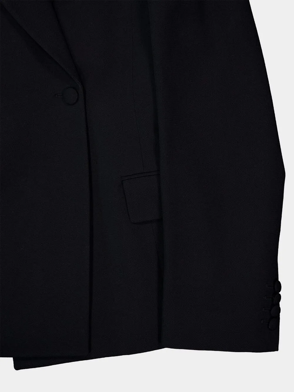 Round Shoulder Waisted Blazer