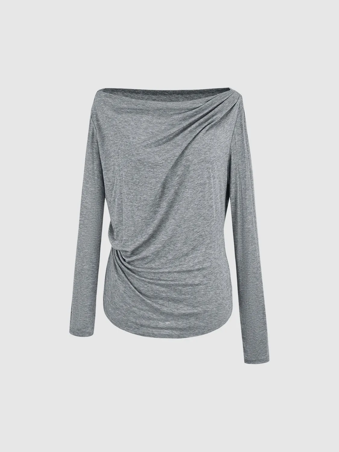 Ruched Regular T-Shirts