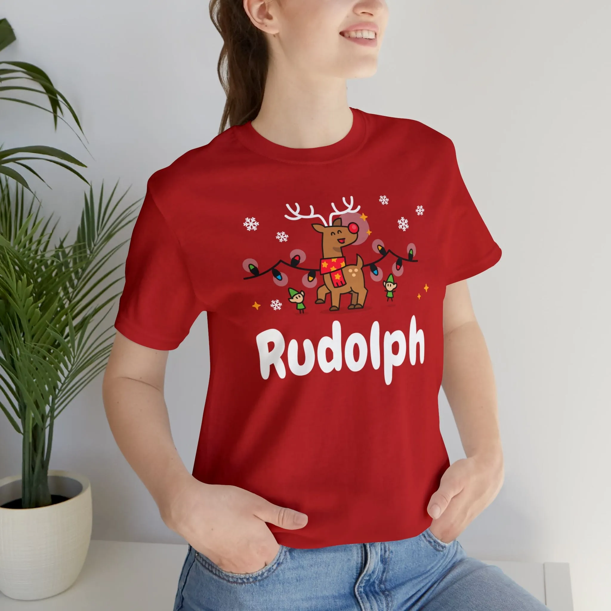 Rudolph* Unisex Deluxe Tee