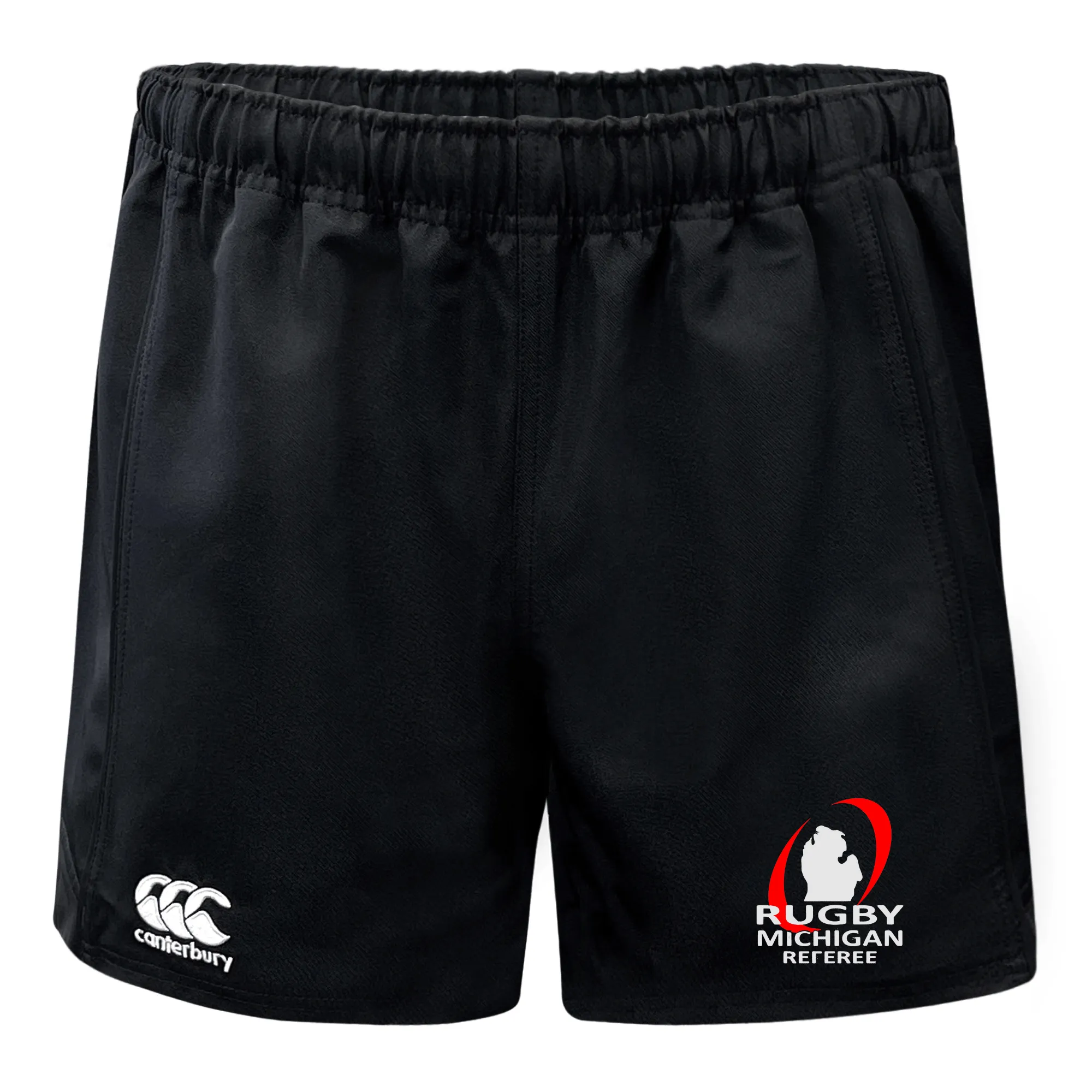 Rugby Michigan Referee Society Professional Polyester Rugby Short by Canterbury