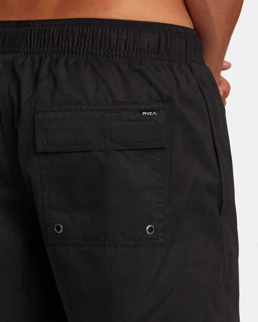 RVCA Opposites Elastic Waist Hybrid Amphibian Shorts